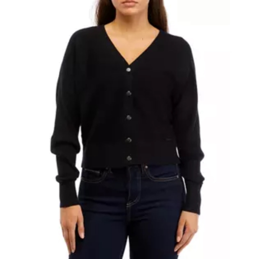 NWT Tahari V-Neck Sweater Knit Cardigan